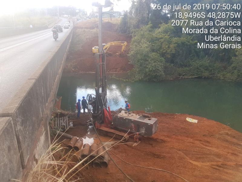 Ampliação da Ponte Cícero Naves de Ávila, Uberlândia MG